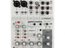 Bàn mixer Yamaha AG06 thiết kế thanh lịch nhỏ gọn