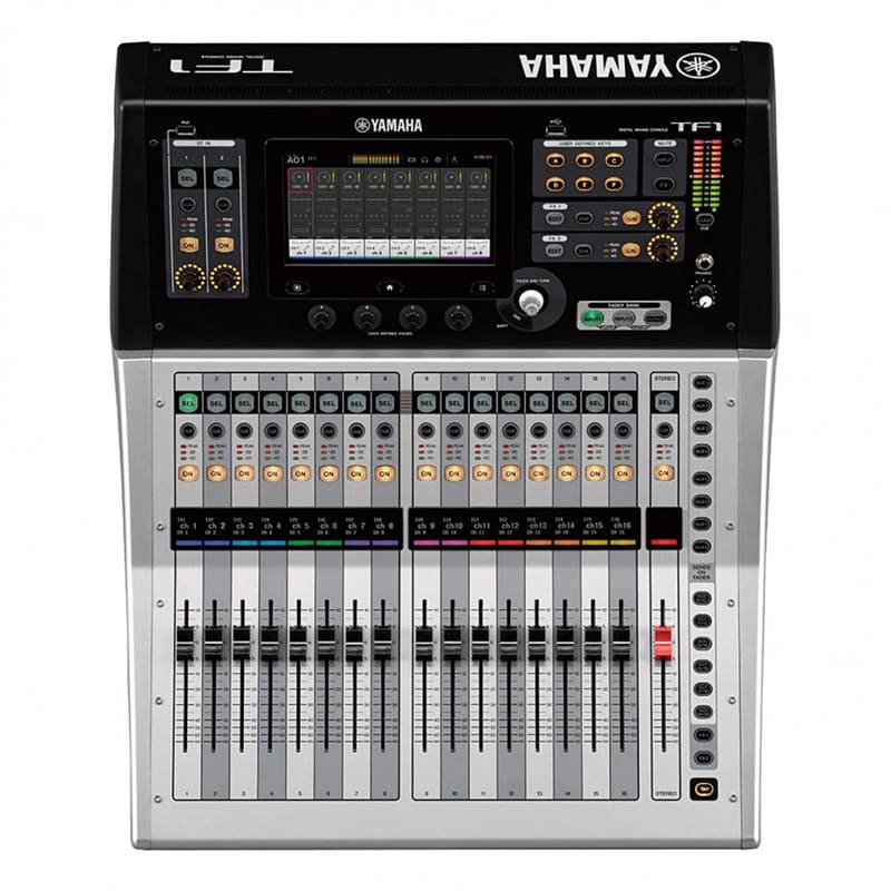 Bàn mixer Yamaha TF1 trang bị màn hình cảm ứng lớn xử lý âm thanh chuyên nghiệp