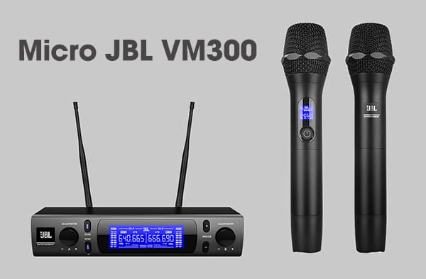 Micro sân khấu chuyên nghiệp JBL VM300: 7.900.000 VNĐ