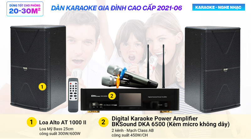 Loa karaoke Alto AT1000 II